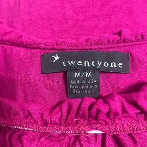 Forever Twenty One Women’s One Shoulder Medium